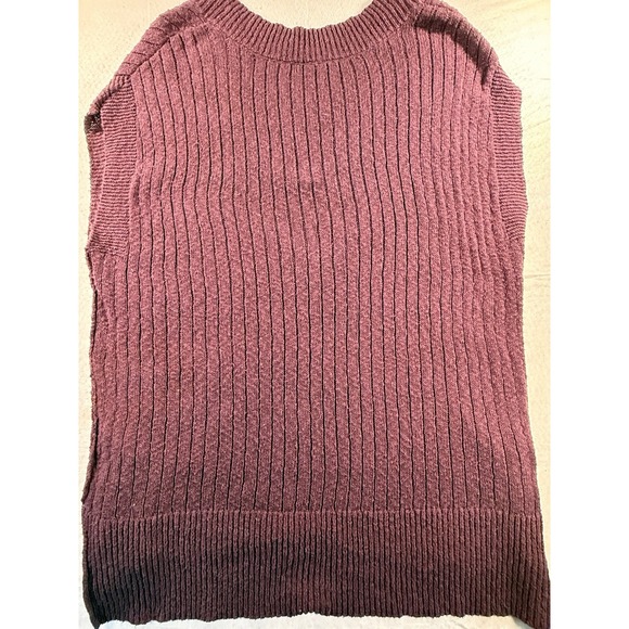 Free People Beach Ocean Drive Sweater Set Combo Plum Purple Maroon Women Small - Picture 4 of 12